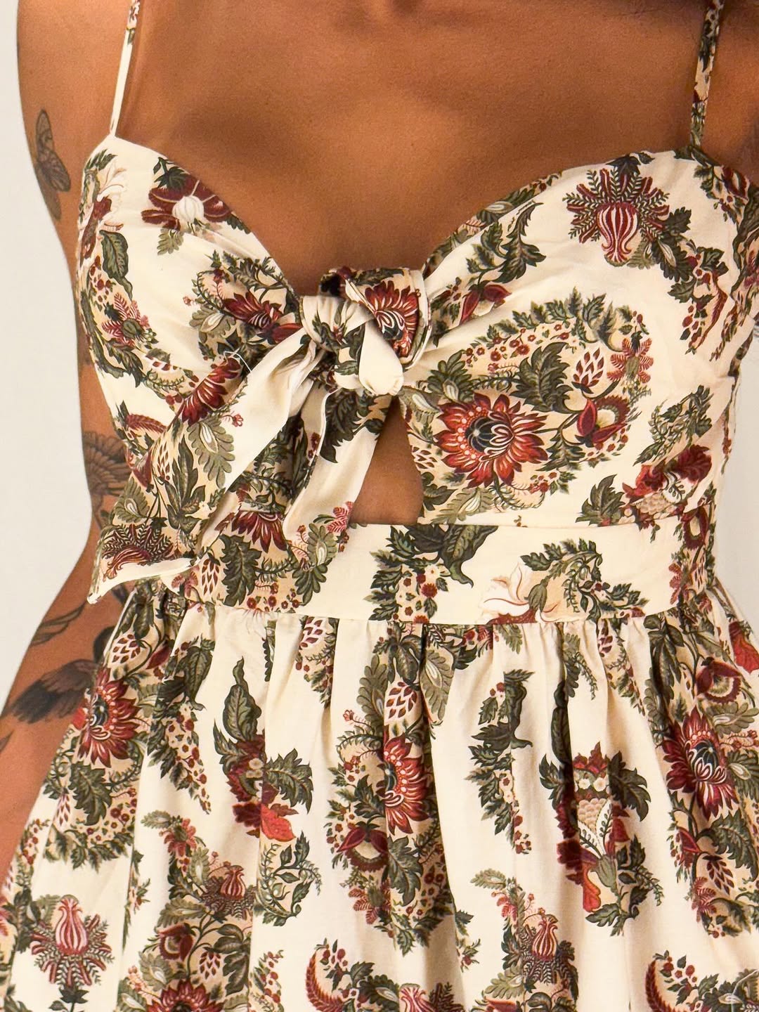 345554 | Vestido Marias Estampado Floral Raiana
