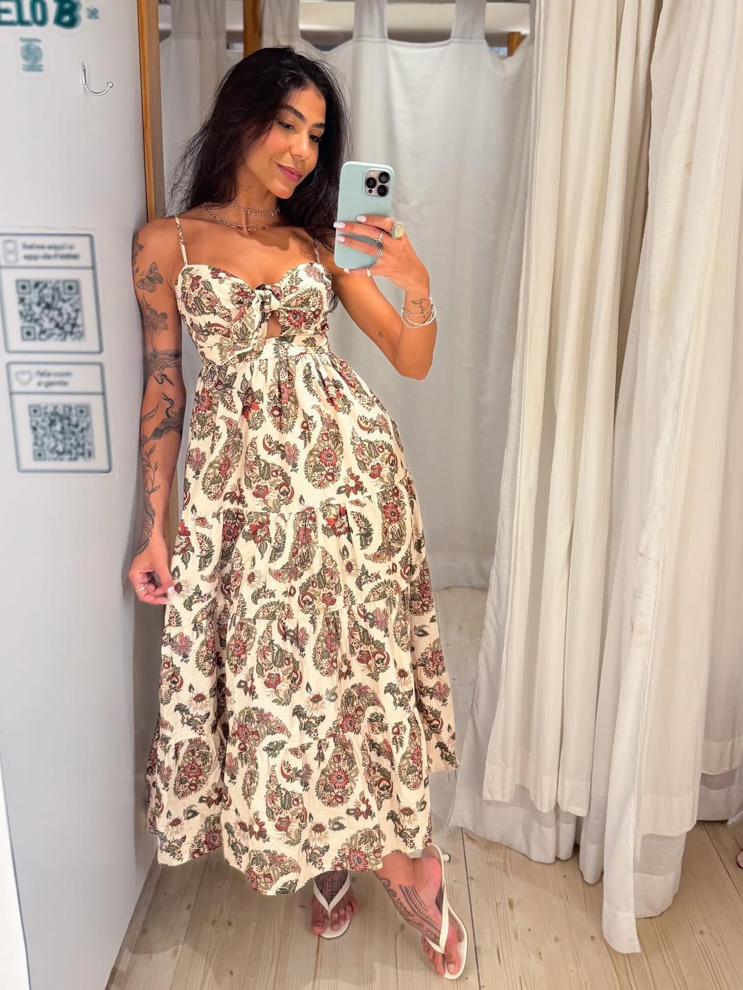 345554 | Vestido Marias Estampado Floral Raiana